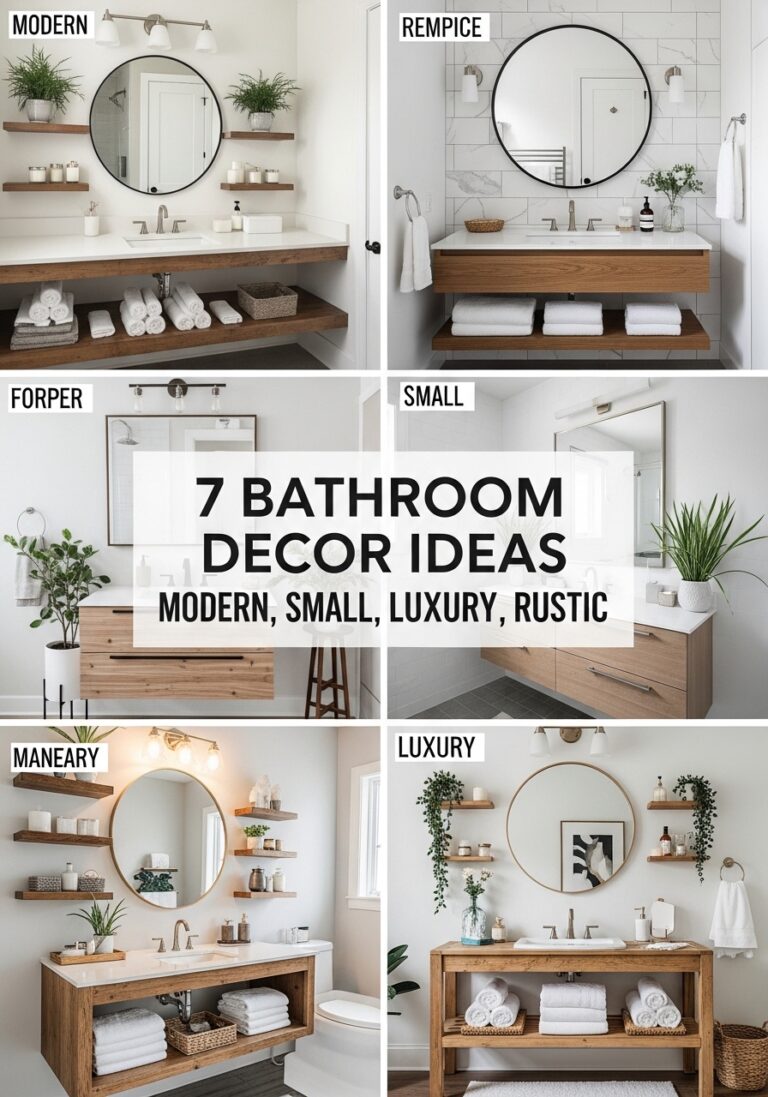 modern, rustic, luxury and small