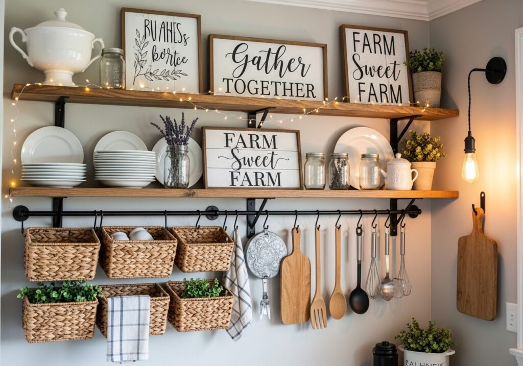 Arrangment of things in Kitchen