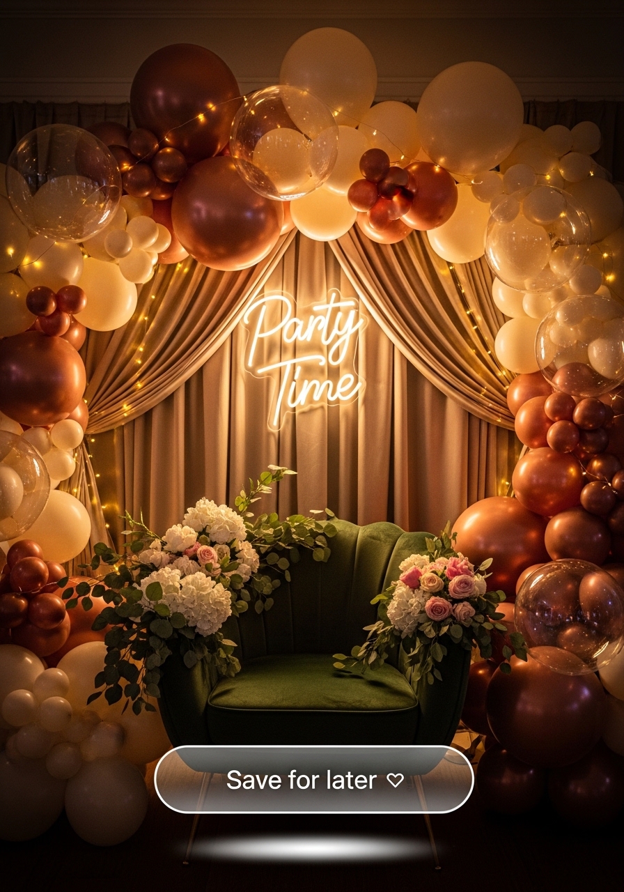 Modern Balloon party decor ideas Viral in USA 2026