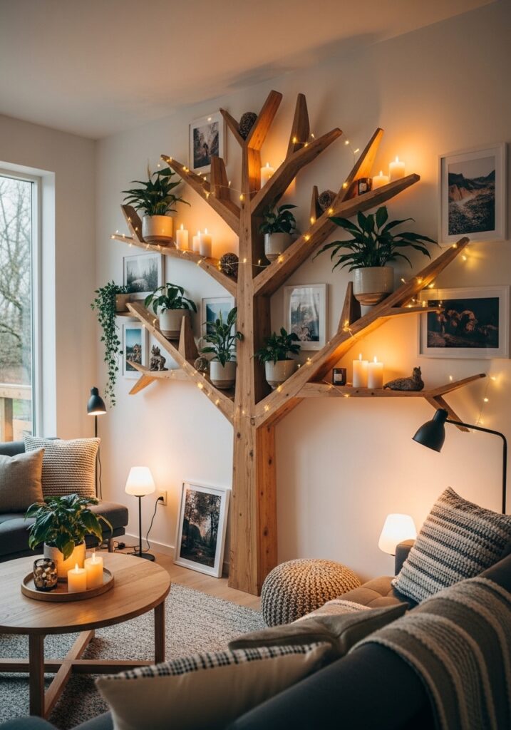 Tree Shelf decor ideas