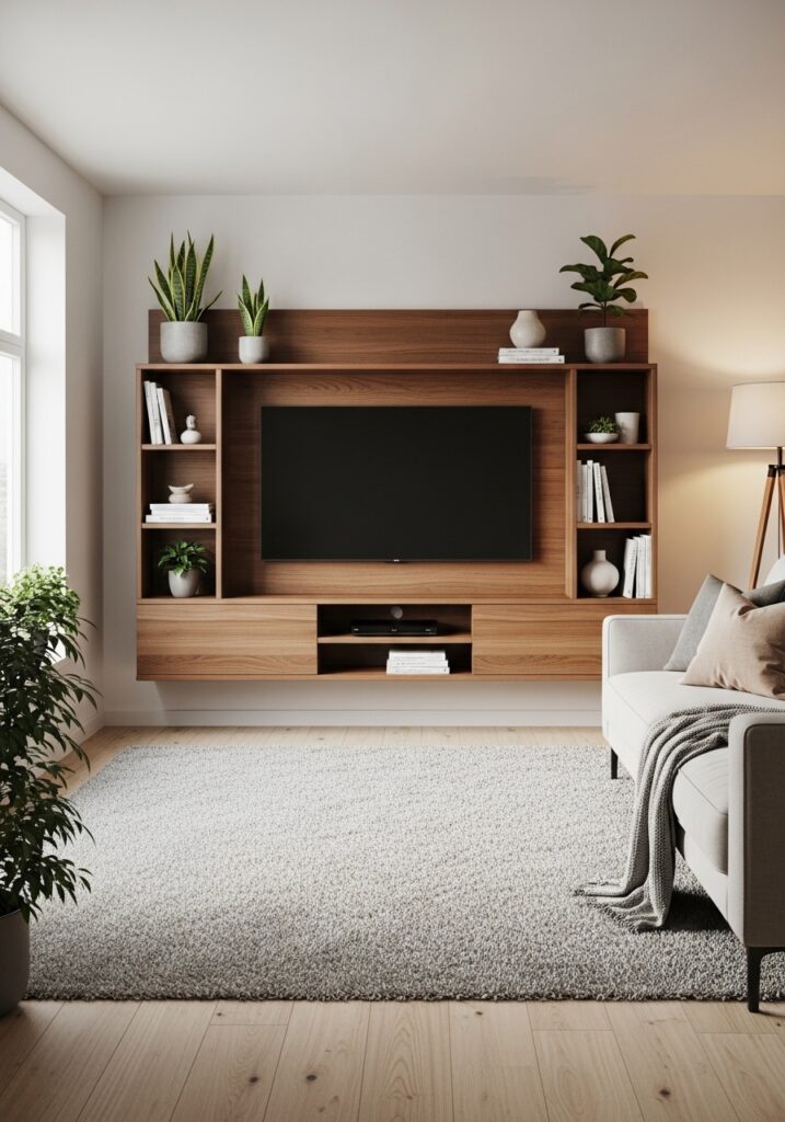 Simple TV decor ideas