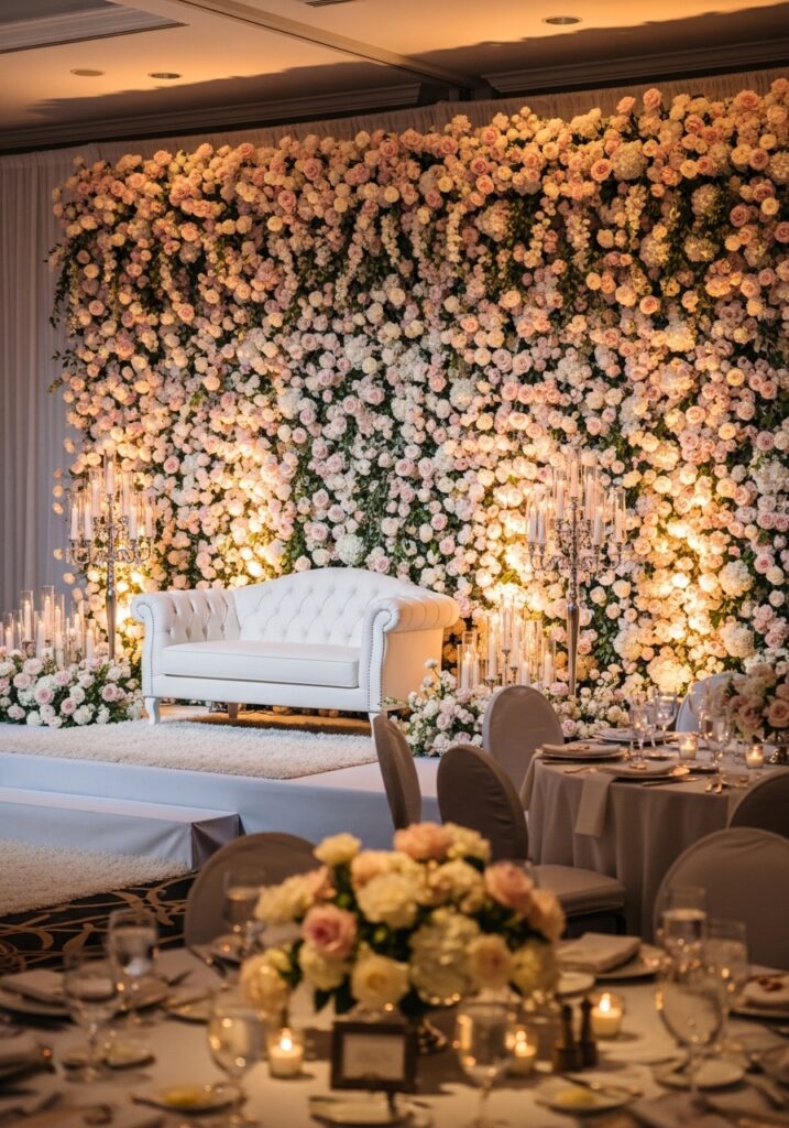 USA wedding Decor ideas with flowers