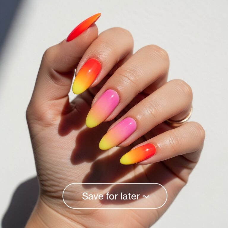 Multi Color summer Nails ideas