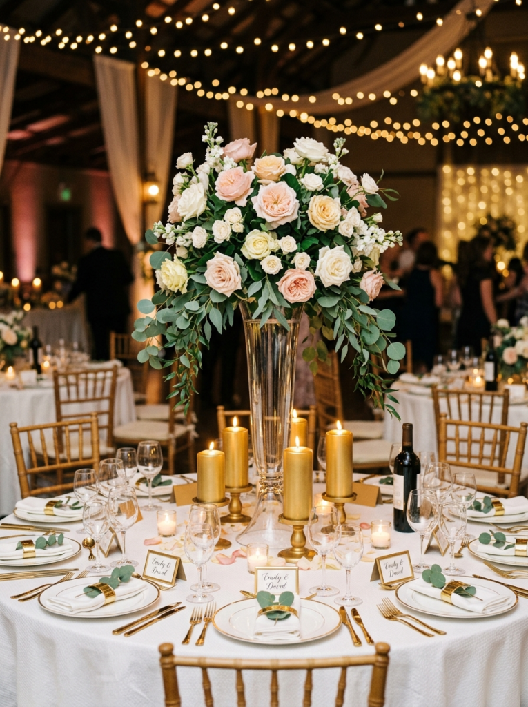 floral centerpiece wedding