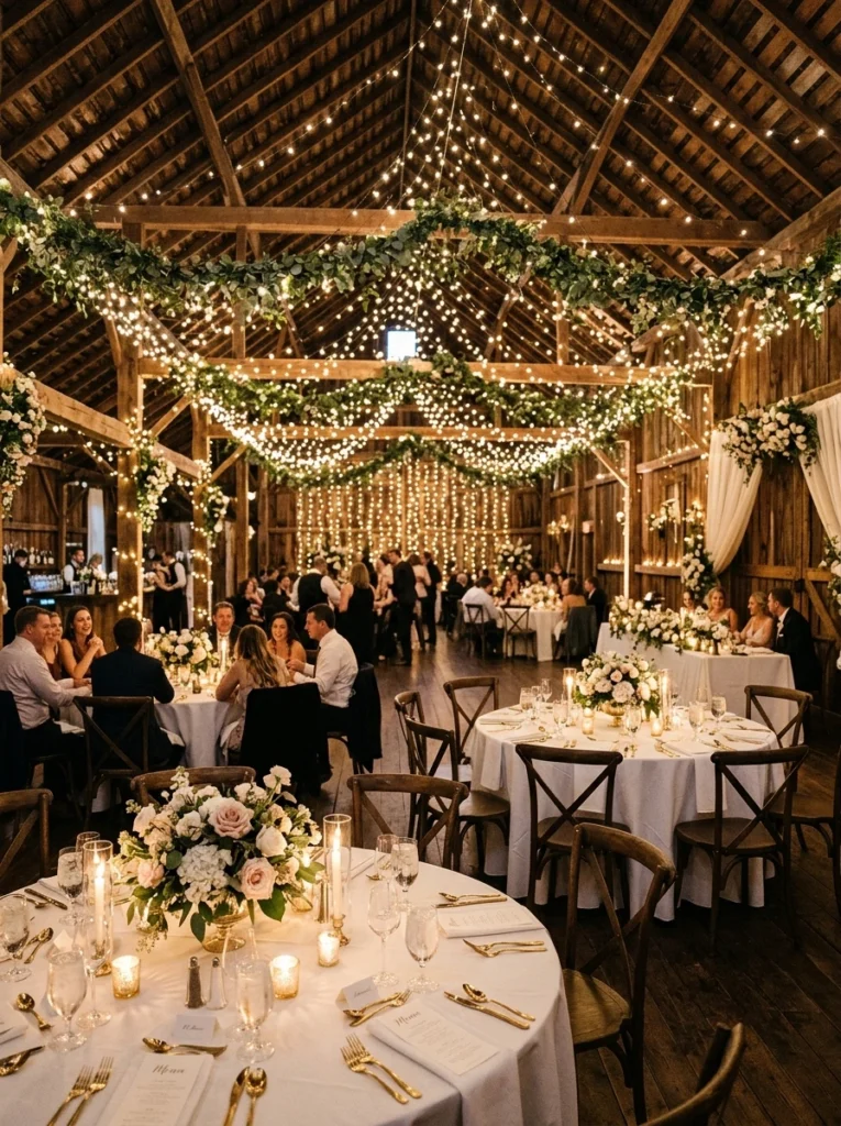 floral wedding decor USA