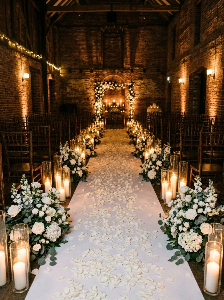 candle light arch design decoration ideas USA