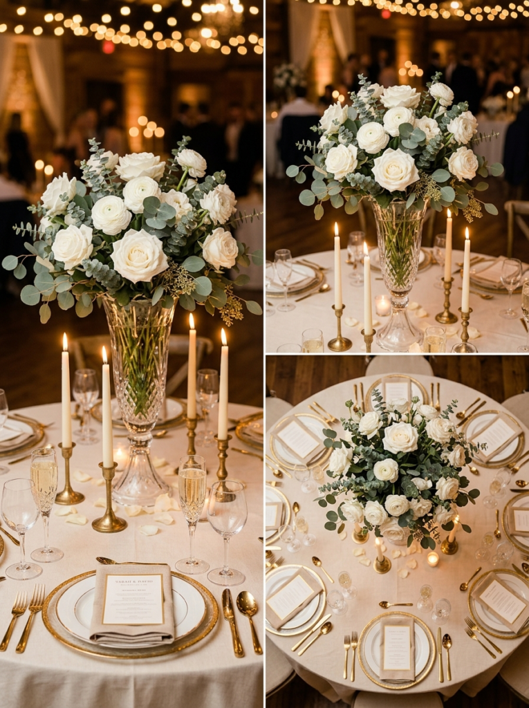 wedding table centerpiece USA