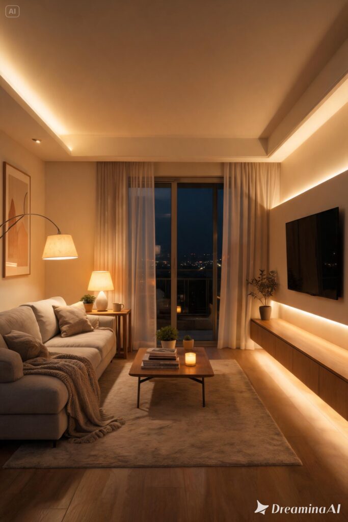 Night layered lights